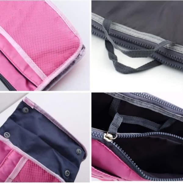 Kvinnor Travel Insert Handväska Organizer Handväska Stor Liner Organizer Tidy Bag Pouch