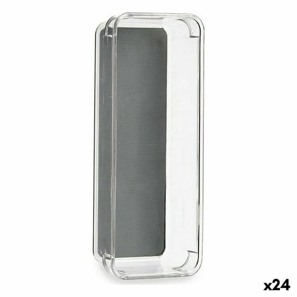 Skuffeopdeler Kinvara W623310 Grå Genbrugt plastik 9,3 x 4,5 x 23 cm (24 enheder)