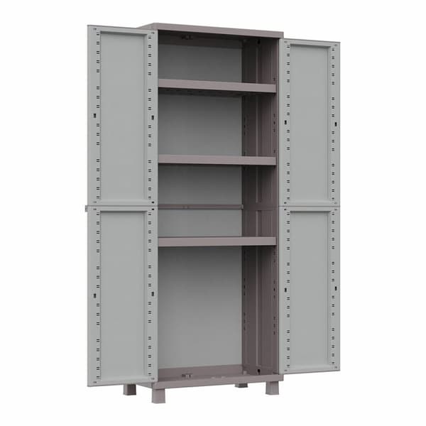 Keter Armoire Basse Planet Outdoor en Résine Multifonctions pour