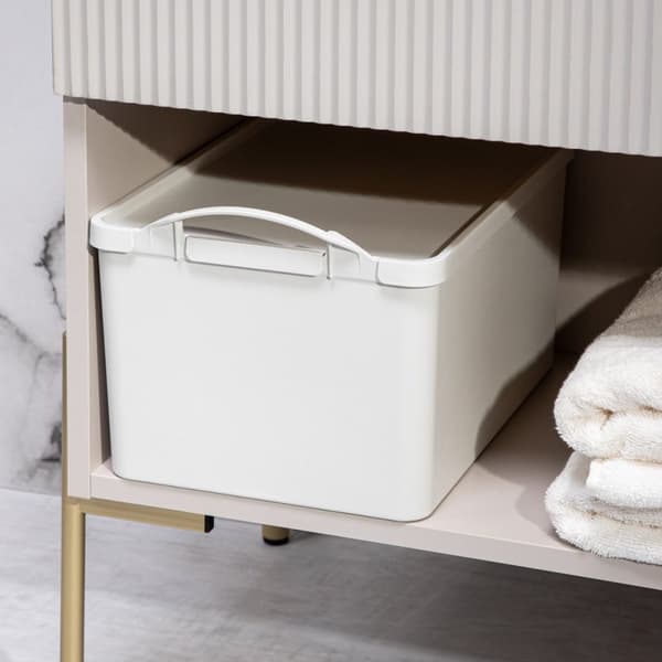 låda | FACILITET | plast med lock | 36x24x20cm | 736278