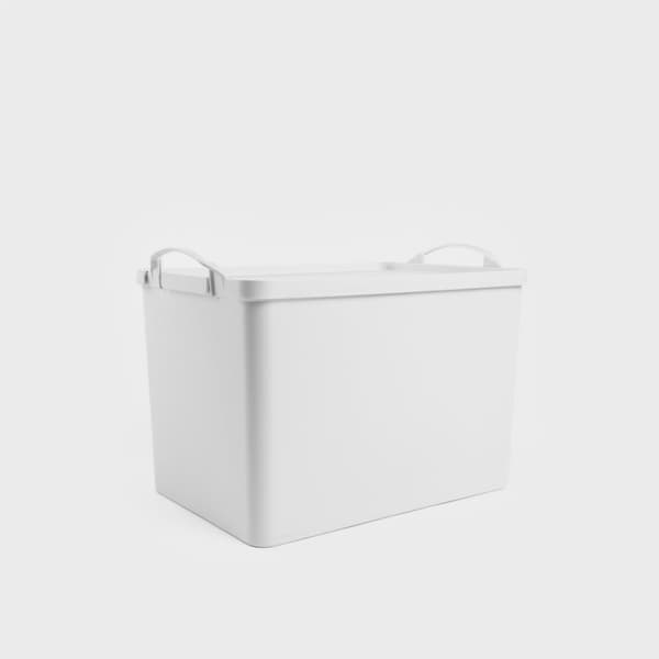 kasse | ANLÆG | plast med låg | 36x24x25cm | 736285