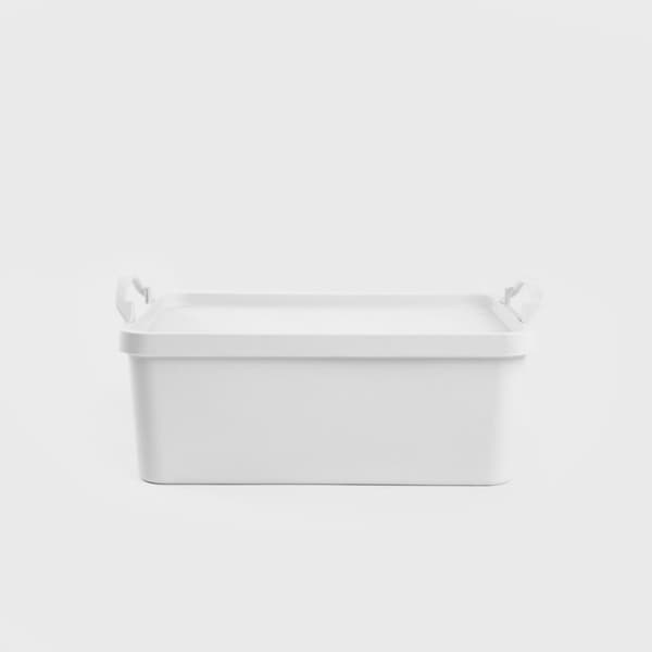 låda | FACILITET | plast med lock | 26x16,5x11,5cm | 736292
