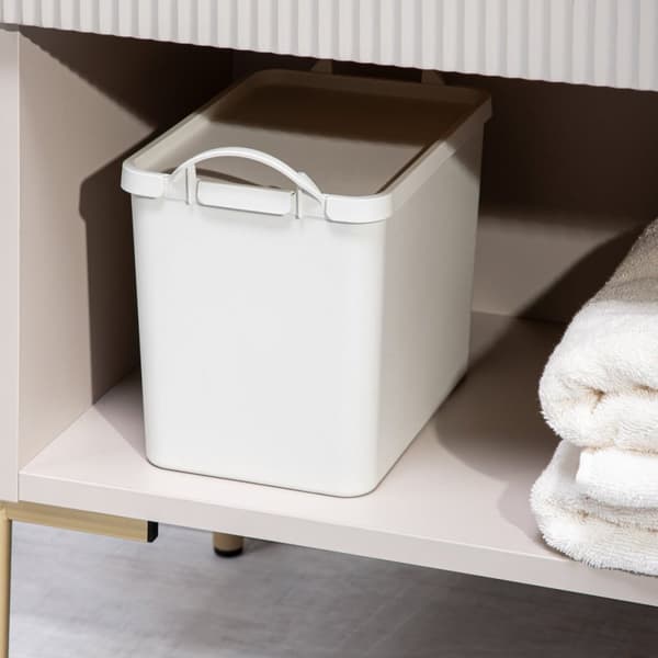 kasse | ANLÆG | plast med låg | 26x16,5x19,5cm | 736308