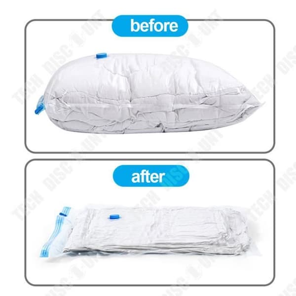TD® 10 förvaringspåsar för hushållskläder, tjocka kompressionspåsar, quilt vakuumkompressionspåsar