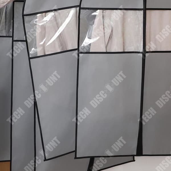 TD® Garment Carrier Bag Hängande plagg Protector Bag Resedräkt Zip Garment Cover