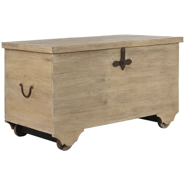Kiste Home ESPRIT Natur Teak 136 X 70 X 76 cm