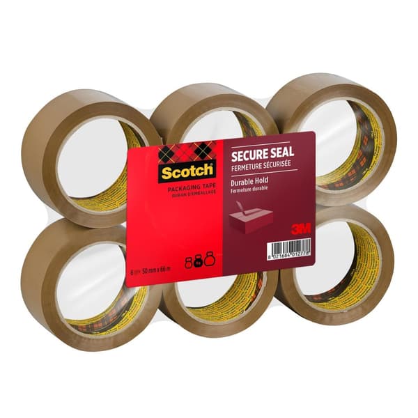 Packtejp SCOTCH Heavy 50mmx66m brun 6/fp