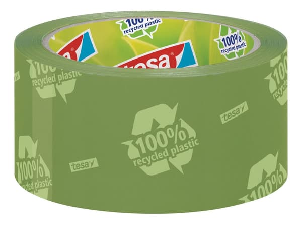 Packtejp TESA Eco Str.50mmx66m grön logo