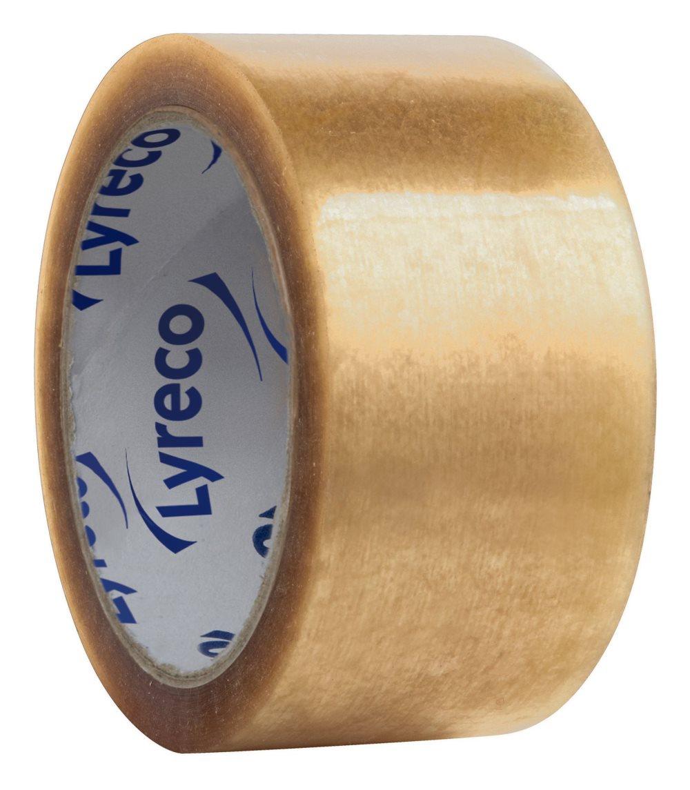 Packtejp LYRECO PP 50mmx66m klar 6/FP