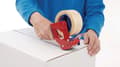 Miniatyrbild 3 av 3: Packtejp TESA 4100 PVC 50mmx66m klar 6/f