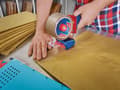 Miniatyrbild 2 av 3: Packtejp TESA Strong 38mmx66m klar 8st