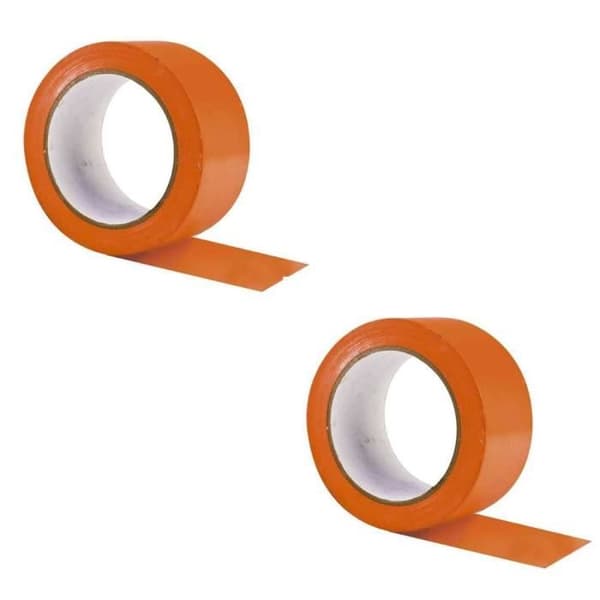 X2 MULTI-ANVÄNDANDE KONSTRUKTION TEJP, MASKERING REPARATION - ORANGE PVC - 33 M X 50 MM