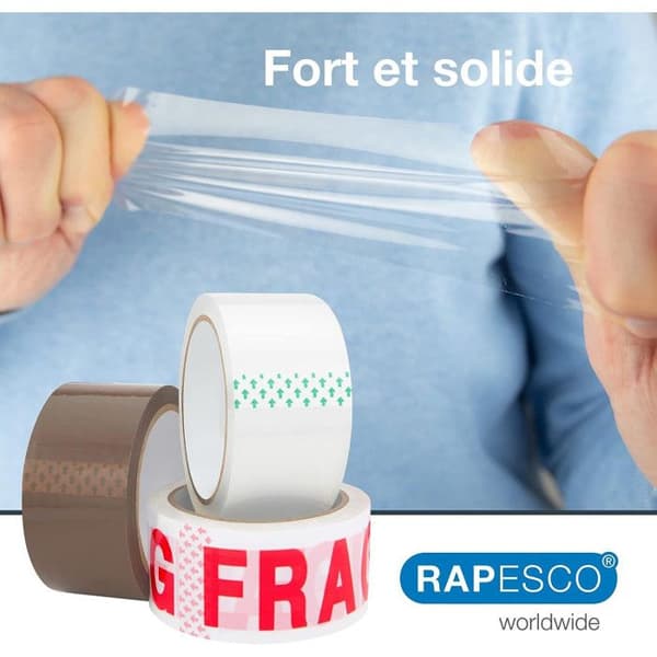 Tejp - Förpackning - Assortiment - För paket och flytt - 6 rullar
