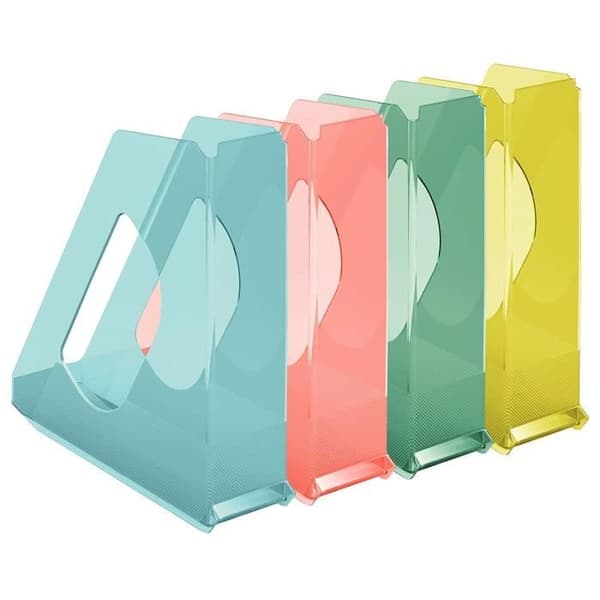 Esselte Group Esselte ColourIce Magasinhållare - A4 - Blandade färger - Paket om 10 - 626281