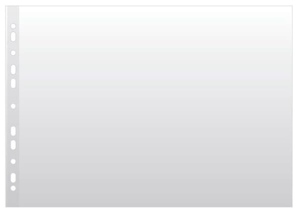 Donau - DONA0584 - Horisontell dokumentpärm A3 transparent 120um (1762095-00) PACK. 50ST.