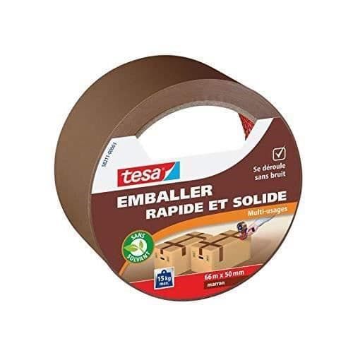 TESA Snabb och stark brun emballering 66mx50mm