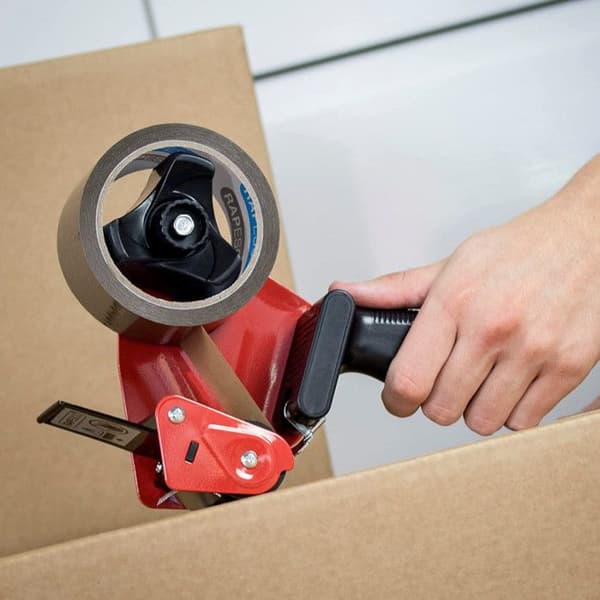 Packtejp - Brun - Mycket stark - 2 rullar - 50mmx60m