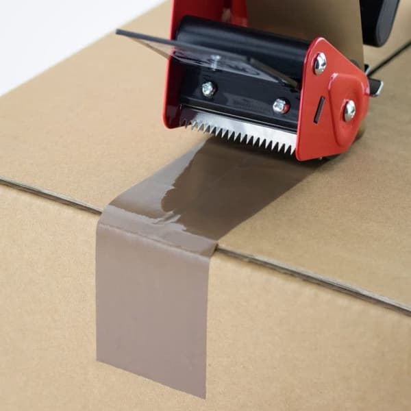 Packtejp - Brun - Mycket stark - 2 rullar - 50mmx60m