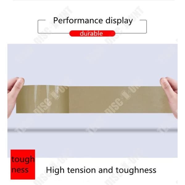 TD®-paket med 24 bruna bruna polypropenhäftande tejper 48 mm x 66 m rullar Scotch-förpackning Premium Tyst
