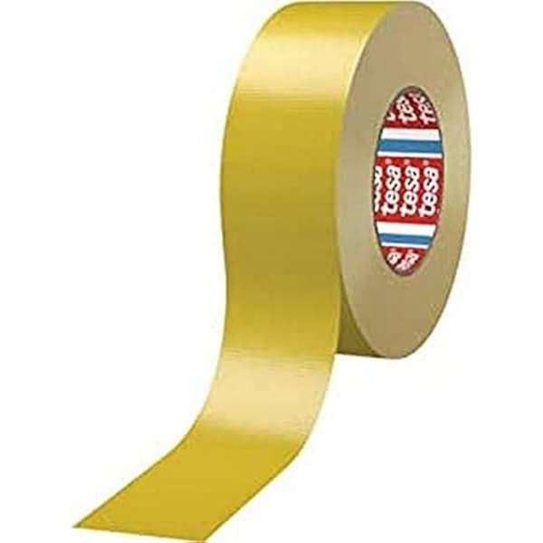 Gaffertejp TESA 4688 - Gul - 25m x 50mm - Beständig och hållbar