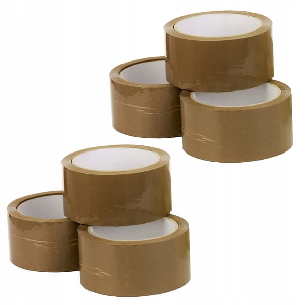 Akryylinen ruskea pakkausteippi - 66Y (36 kpl)