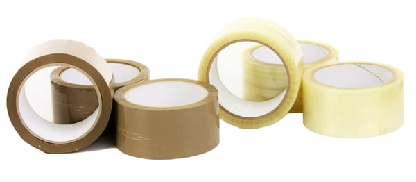 Akryylinen läpinäkyvä pakkausteippi - 66Y (6 kpl)
