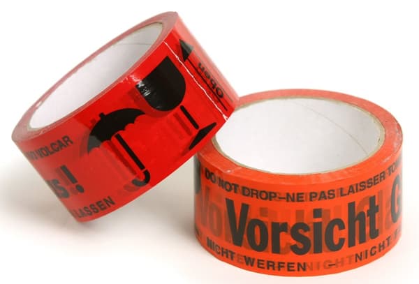 Vorsicht Glas -teippi (punainen DE)