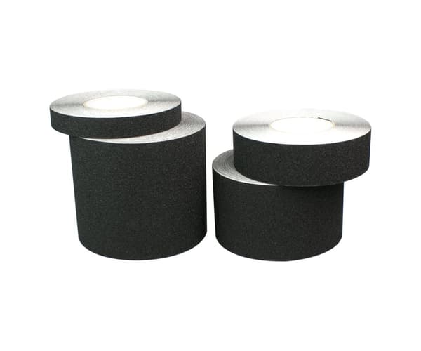 Halkfri säkerhetstejp svart 25mm/18.3m