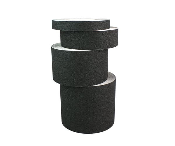 Halkfri säkerhetstejp svart 25mm/18.3m