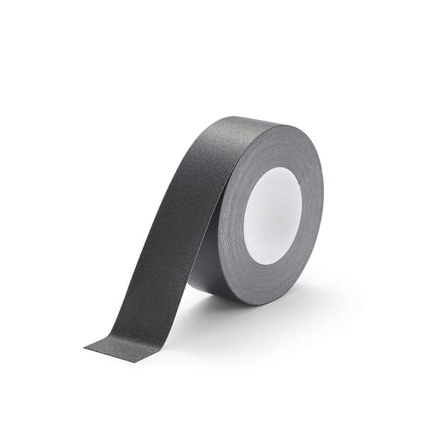 Ikke-slibende elastisk tape sort 50 mm/18,3 m