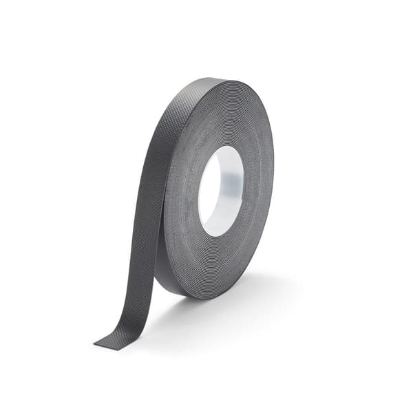 Halkfri matta för ledstänger svart 25mm/18,3m