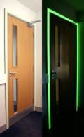 Miniatyrbillede 6 af 6: Selvklæbende tape 50mm/10m selvlysende, fotoluminescerende