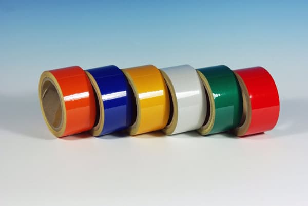 Standard sølvreflekterende tape (hvid) 25mm/10m