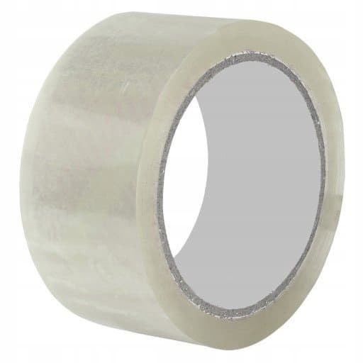 Stærk, gennemsigtig pakketape 48 mm x 35 m