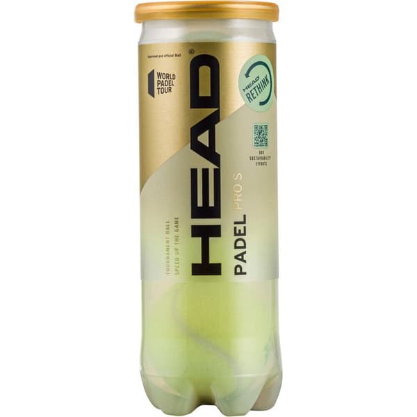 Head Pro S Padel Balls (3 uds)