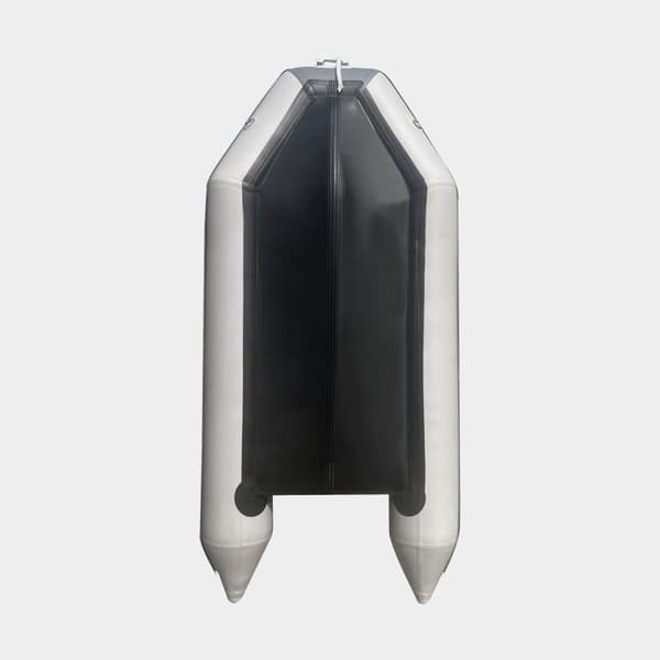 Gummibåt / gummijolle RUBB 330 Pro Flex, aluminiumdurk, grå + åror + pump + reparationskit
