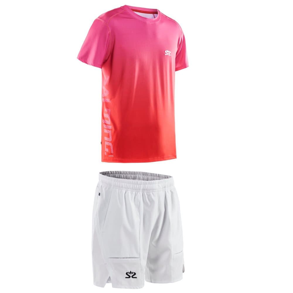 Salming Beam Tee + Rocket Shorts