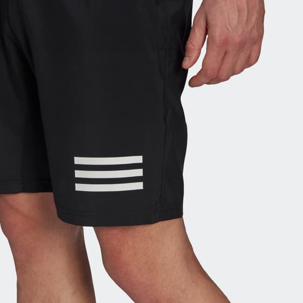 Adidas Club 3-Stripe Shorts Black