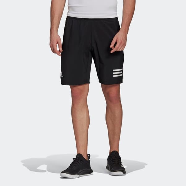 Adidas Club 3-Stripe Shorts Black