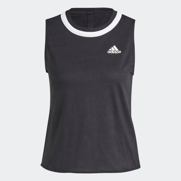 Adidas Club Knotted Tank Black Svart XS