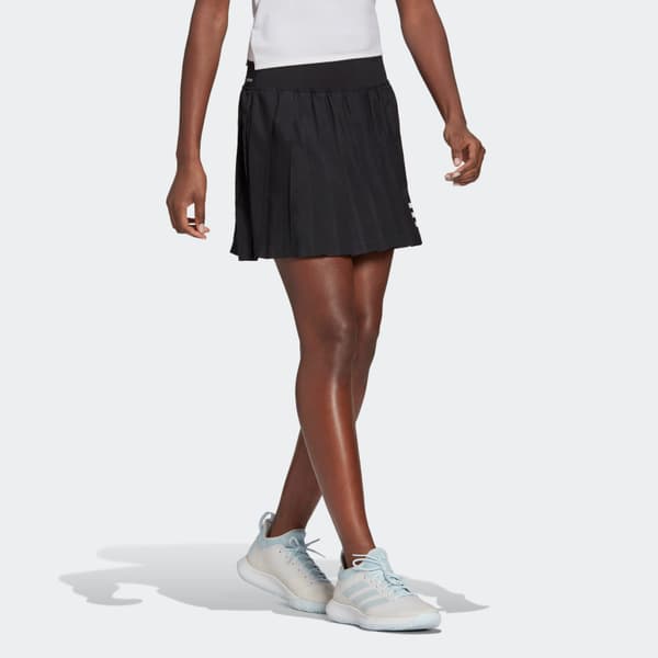 Adidas Club Pleated Skirt Black