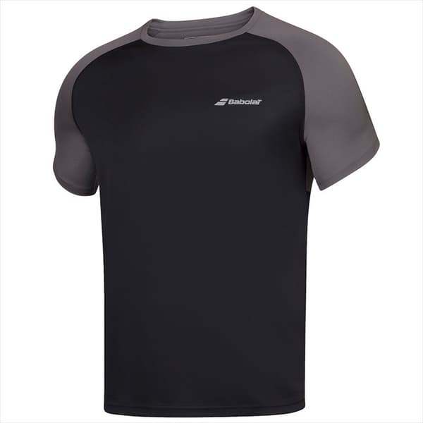 Babolat T-Shirt Play Crew Neck Black Svart M