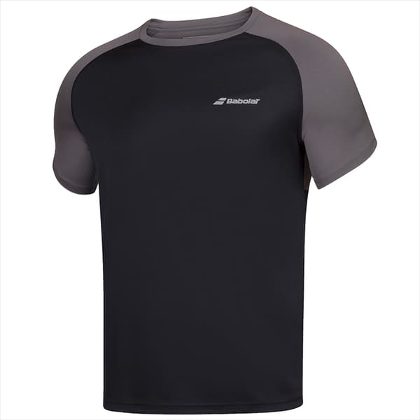 Babolat T-Shirt Play Crew Neck Black Svart M