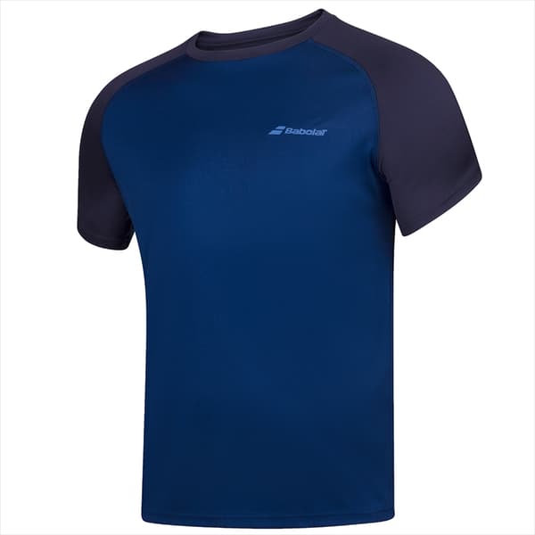 Babolat T-Shirt Play Crew Neck Blue S