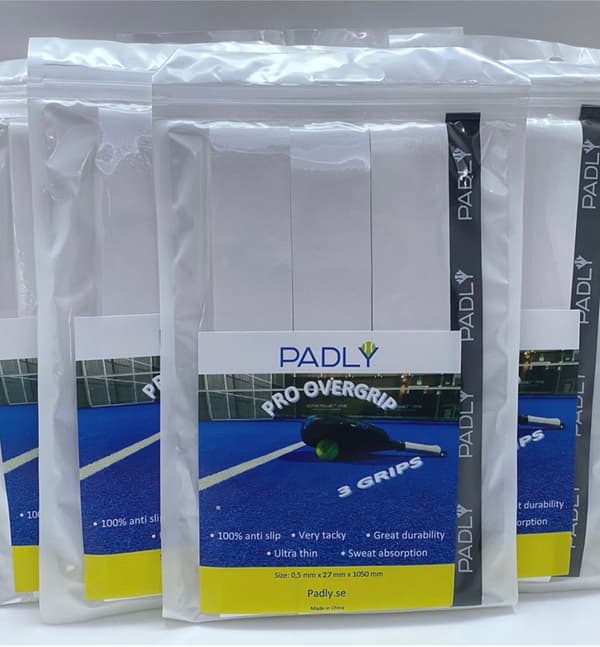 3-pack PADLY Pro Overgrip / grepplinda för padel