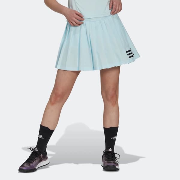 Adidas Club Pleated Skirt Light Blue