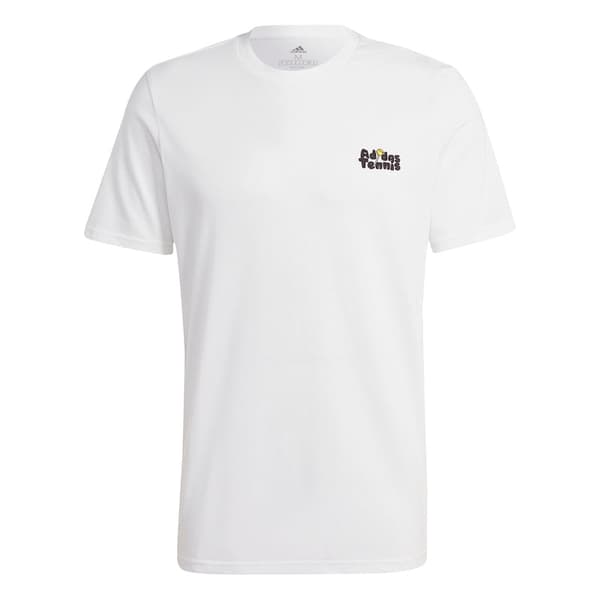 Adidas Aeroready Pop Graphic Tee White 2023