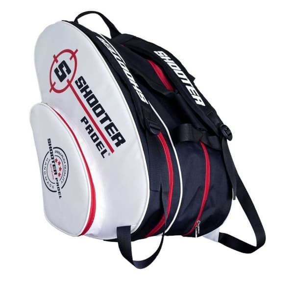 Shooter Padel Padel Racket Bag Hvid,Sort
