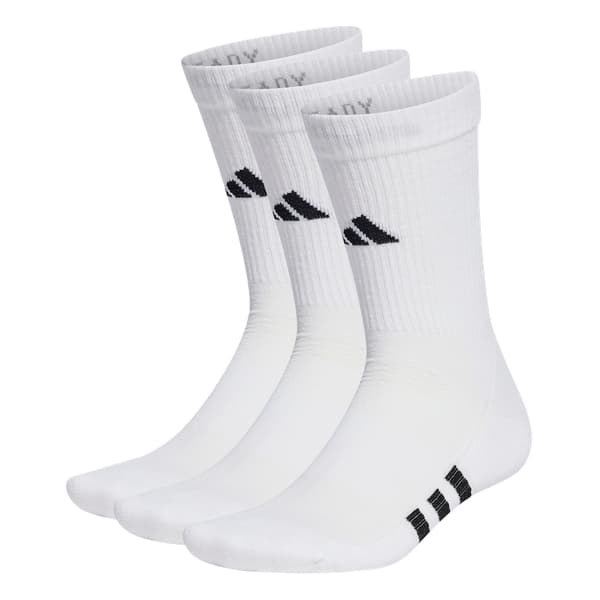 Adidas Performance Cush CREW 3-pack White Hvit 37-39