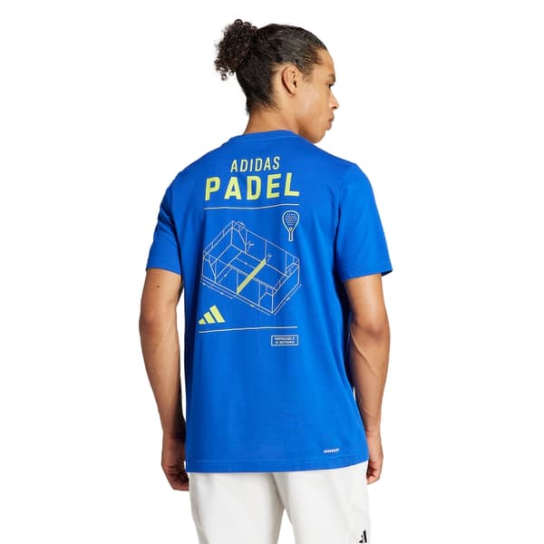 Adidas Padel Graphic Tee Navy 2024